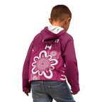 Queensland Oztag Custom Kid Hoodie QLD Indigenous Art