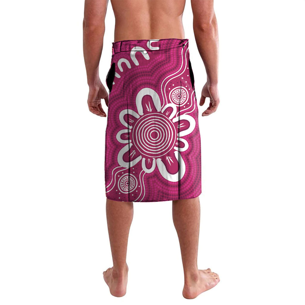 Queensland Oztag Custom Lavalava QLD Indigenous Art