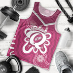 Queensland Oztag Custom Men Tank Top QLD Indigenous Art