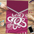Queensland Oztag Custom Puzzle QLD Indigenous Art
