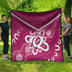 Queensland Oztag Custom Quilt QLD Indigenous Art