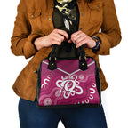 Queensland Oztag Custom Shoulder Handbag QLD Indigenous Art