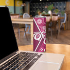 Queensland Oztag Custom Skinny Tumbler QLD Indigenous Art