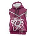 Queensland Oztag Custom Sleeveless Zip Hoodie QLD Indigenous Art