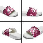 Queensland Oztag Custom Slide Sandals QLD Indigenous Art
