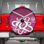 Queensland Oztag Custom Spare Tire Cover QLD Indigenous Art