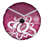 Queensland Oztag Custom Spare Tire Cover QLD Indigenous Art