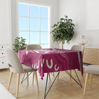 Queensland Oztag Custom Tablecloth QLD Indigenous Art