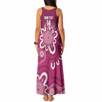 Queensland Oztag Custom Tank Maxi Dress QLD Indigenous Art