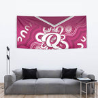 Queensland Oztag Custom Tapestry QLD Indigenous Art