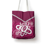 Queensland Oztag Custom Tote Bag QLD Indigenous Art
