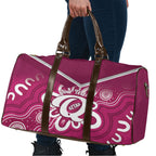 Queensland Oztag Custom Travel Bag QLD Indigenous Art
