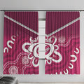Queensland Oztag Custom Window Curtain QLD Indigenous Art