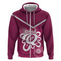 Queensland Oztag Custom Zip Hoodie QLD Indigenous Art