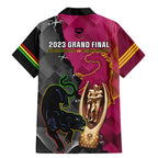 panthers-and-broncos-rugby-family-matching-mermaid-dress-and-hawaiian-shirt-2023-grand-final-penrith-brisbane-together