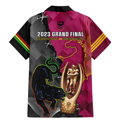 panthers-and-broncos-rugby-family-matching-mermaid-dress-and-hawaiian-shirt-2023-grand-final-penrith-brisbane-together