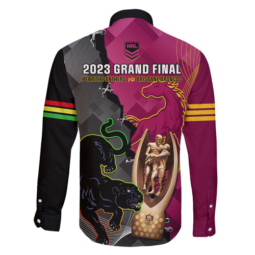 panthers-and-broncos-rugby-family-matching-puletasi-dress-and-hawaiian-shirt-2023-grand-final-penrith-brisbane-together