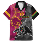 panthers-and-broncos-rugby-family-matching-tank-maxi-dress-and-hawaiian-shirt-2023-grand-final-penrith-brisbane-together