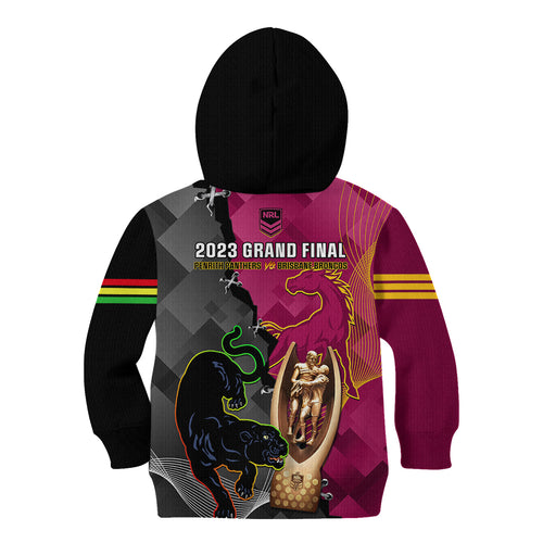 panthers-and-broncos-rugby-kid-hoodie-2023-grand-final-penrith-brisbane-together