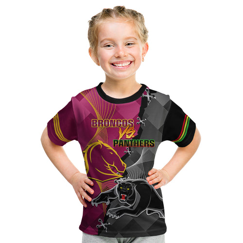 panthers-and-broncos-rugby-kid-t-shirt-2023-grand-final-penrith-brisbane-together
