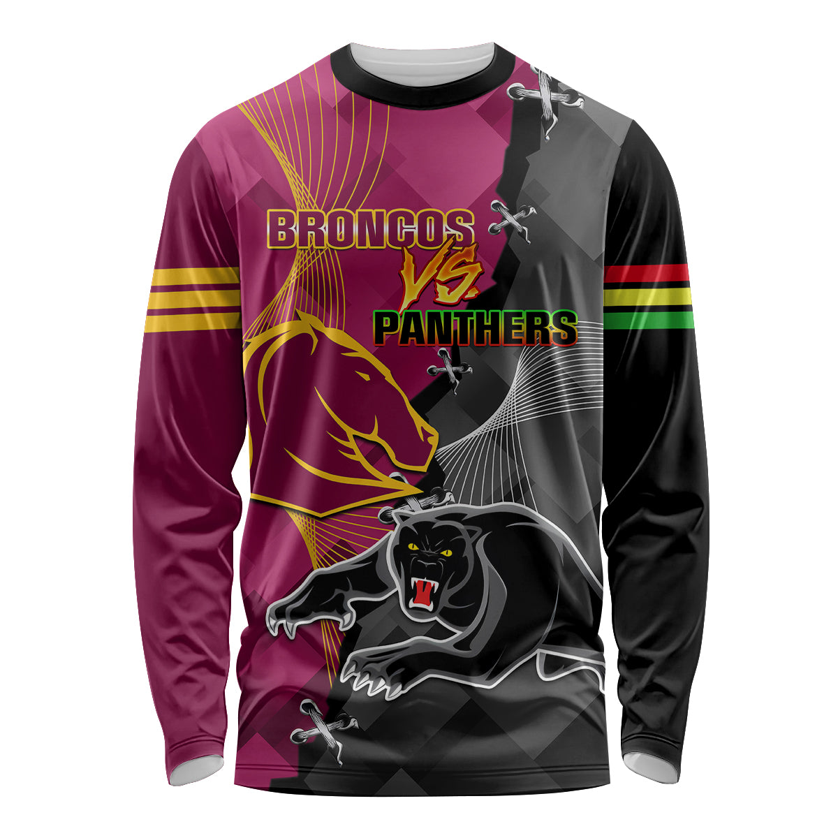 panthers-and-broncos-rugby-long-sleeve-shirt-2023-grand-final-penrith-brisbane-together