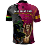 panthers-and-broncos-rugby-polo-shirt-2023-grand-final-penrith-brisbane-together
