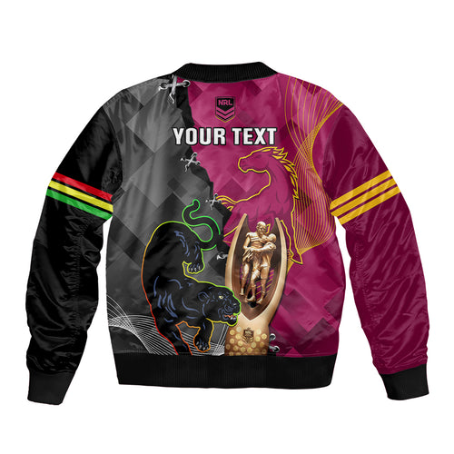 personalised-panthers-and-broncos-rugby-bomber-jacket-2023-grand-final-penrith-brisbane-together