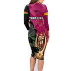 personalised-panthers-and-broncos-rugby-family-matching-long-sleeve-bodycon-dress-and-hawaiian-shirt-2023-grand-final-penrith-brisbane-together