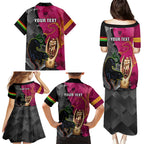 personalised-panthers-and-broncos-rugby-family-matching-puletasi-dress-and-hawaiian-shirt-2023-grand-final-penrith-brisbane-together