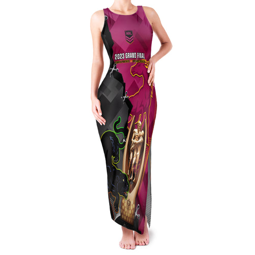 personalised-panthers-and-broncos-rugby-family-matching-tank-maxi-dress-and-hawaiian-shirt-2023-grand-final-penrith-brisbane-together