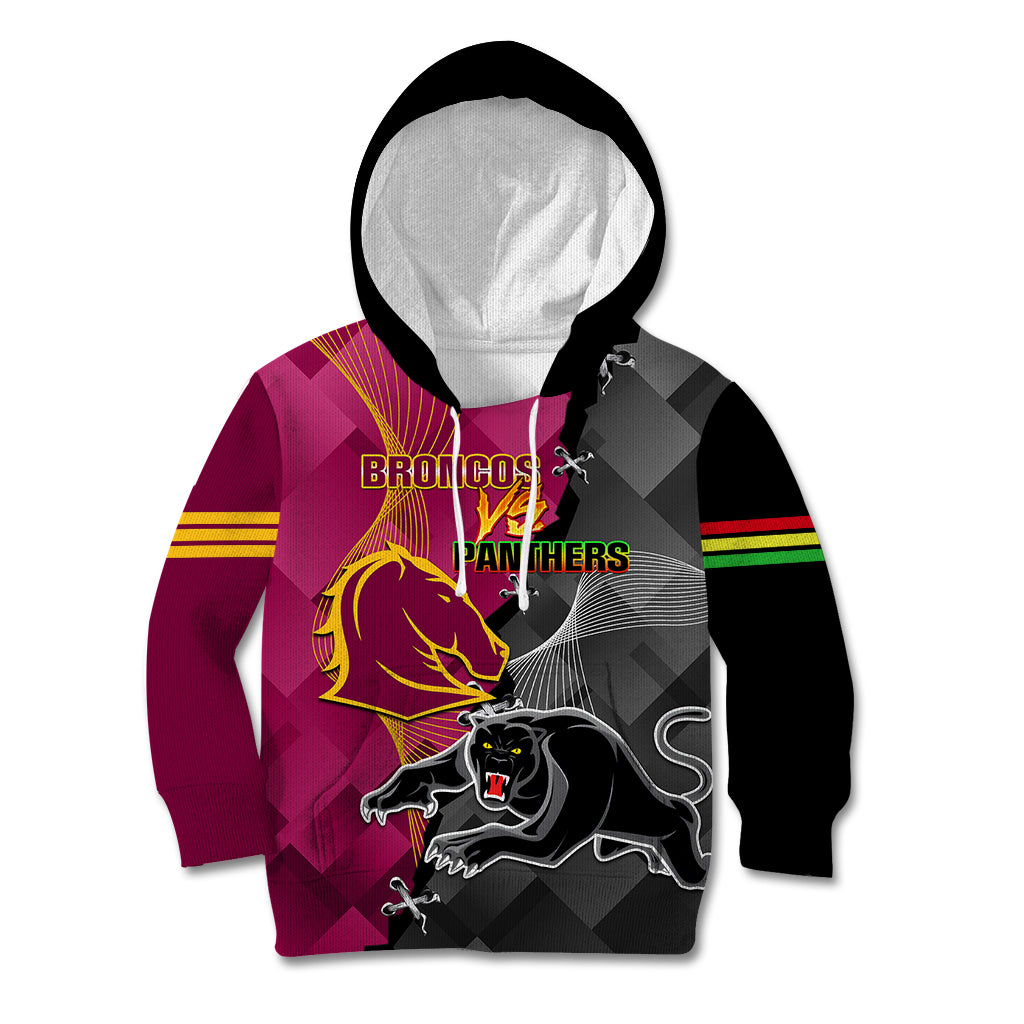 personalised-panthers-and-broncos-rugby-kid-hoodie-2023-grand-final-penrith-brisbane-together