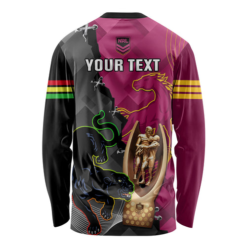 personalised-panthers-and-broncos-rugby-long-sleeve-shirt-2023-grand-final-penrith-brisbane-together