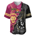 collingwood-and-lions-football-baseball-jersey-2023-grand-final-magpies-brisbane-together