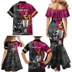 personalised-collingwood-and-lions-football-family-matching-mermaid-dress-and-hawaiian-shirt-2023-grand-final-magpies-brisbane-together