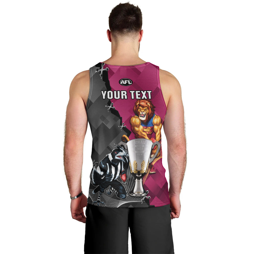 personalised-collingwood-and-lions-football-men-tank-top-2023-grand-final-magpies-brisbane-together