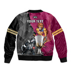 personalised-collingwood-and-lions-football-sleeve-zip-bomber-jacket-2023-grand-final-magpies-brisbane-together