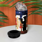 Australia Rememberance Day 4 in 1 Can Cooler Tumbler 11 November Poppy Field With Last Post