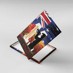 Australia Rememberance Day Canvas Wall Art 11 November Poppy Field With Last Post