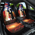 Australia Rememberance Day Car Seat Cover 11 November Poppy Field With Last Post