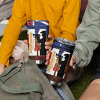 Australia Rememberance Day Tumbler Cup 11 November Poppy Field With Last Post