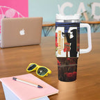 Australia Rememberance Day Tumbler With Handle 11 November Poppy Field With Last Post
