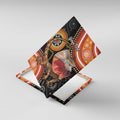 Personalised Australia Frilled Lizard Canvas Wall Art Aboriginal Art