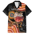Personalised Australia Frilled Lizard Hawaiian Shirt Aboriginal Art