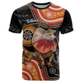 Personalised Australia Frilled Lizard T Shirt Aboriginal Art