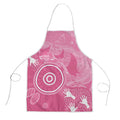 Australia Breast Cancer Awareness Apron Pink Ribbon Manta Ray Aboriginal Art - Aussie Hoodie