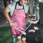 Australia Breast Cancer Awareness Apron Pink Ribbon Manta Ray Aboriginal Art - Aussie Hoodie