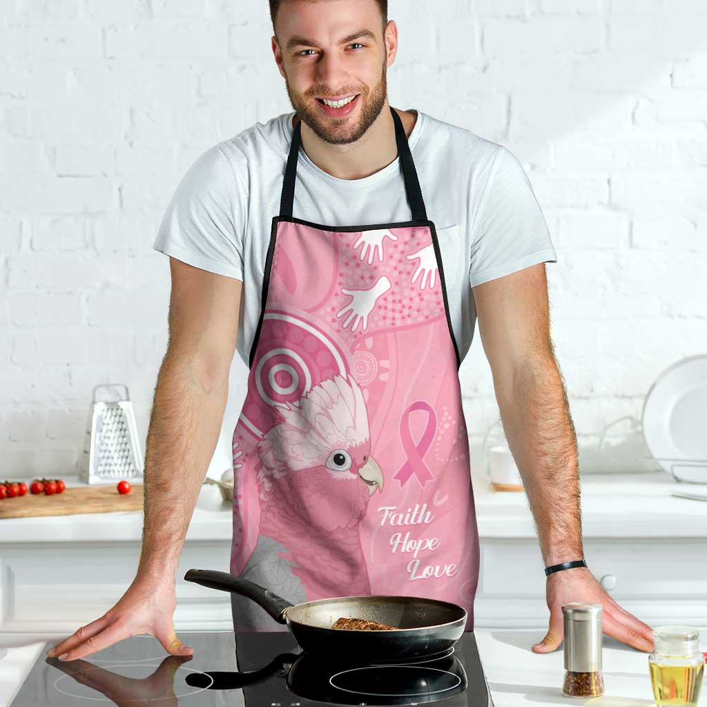 Australia Breast Cancer Awareness Apron Galah Faith Hope Love Pink Month - Aussie Hoodie