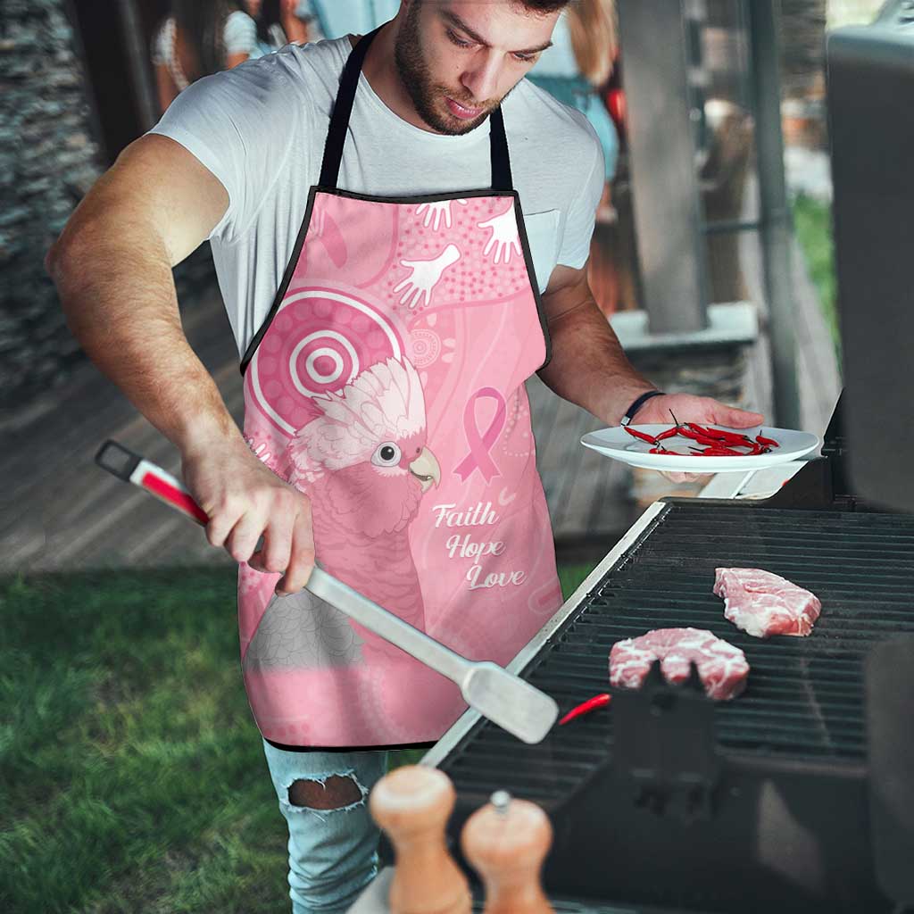 Australia Breast Cancer Awareness Apron Galah Faith Hope Love Pink Month - Aussie Hoodie