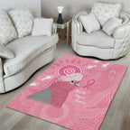 Australia Breast Cancer Awareness Area Rug Galah Faith Hope Love Pink Month - Aussie Hoodie