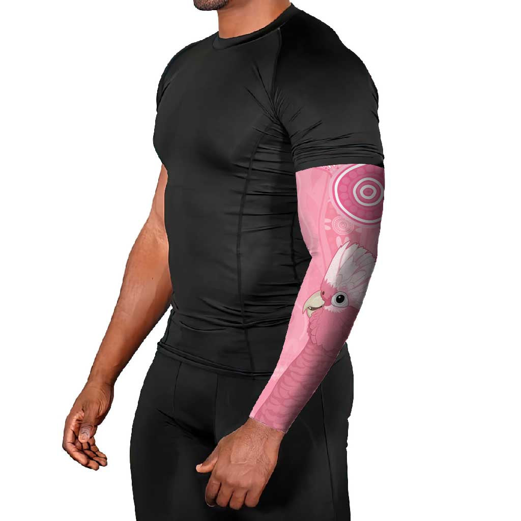 Australia Breast Cancer Awareness Arm Sleeves Galah Faith Hope Love Pink Month - Aussie Hoodie